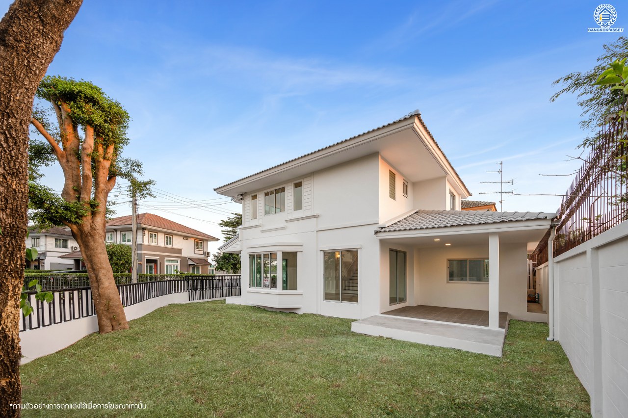 บ้านมือสองตกแต่งใหม่ โครงการ พฤกษ์ลดา พุทธสาคร หลังมุม เนื้อที่ 64 ตร.ว. ฟังก์ชัน 3 ห้องนอน 2 ห้องน้ำ 2 ที่จอดรถ สภาพแวดล้อมโครงการร่มรื่น บนทำเลเดินทางสะดวก ติดถนนพุทธสาคร เชื่อมต่อถนนเพชรเกษม ถนนพุทธมณฑลสาย4 ถนนบรมราชชนนี ใกล้รถไฟฟ้าสายสีน้ำเงิน "สถานีหลักสอง"